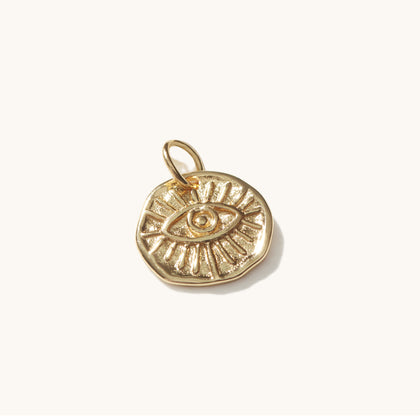 Evil Eye Pendant Gold